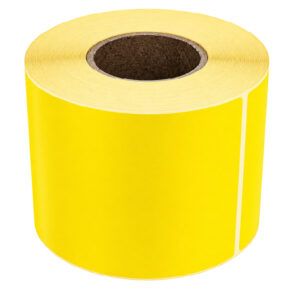 Etiquetas térmicas AMARELO 100x150 500ET/ROLO